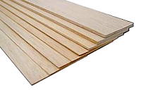 Balsa 1 x 100 x 1000 mm